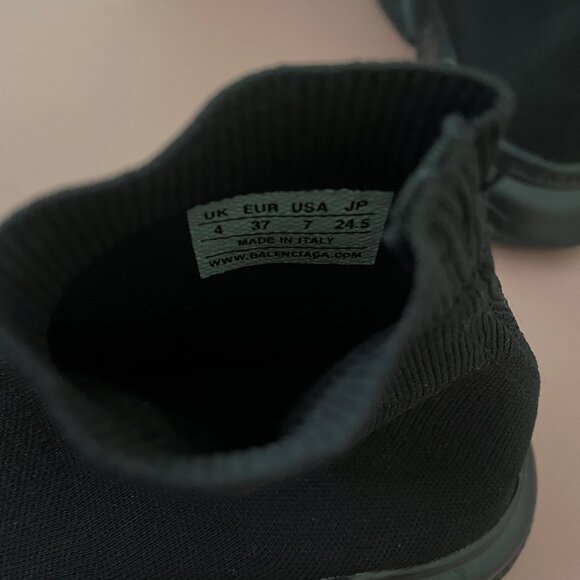 Balenciaga Speed Knit Sneaker in Black size US 7 - Picture 3 of 3